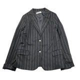 VICOLO giacca tinta unita con fantasia a righe Grigo per Bambina 3141J00130 GRIGIO VICOLO 