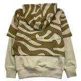 JOHN RICHMOND felpa chiusa con cappuccio stampa fantasia Verde per Bambino RBA25054FE VERDE JOHN RICHMOND 