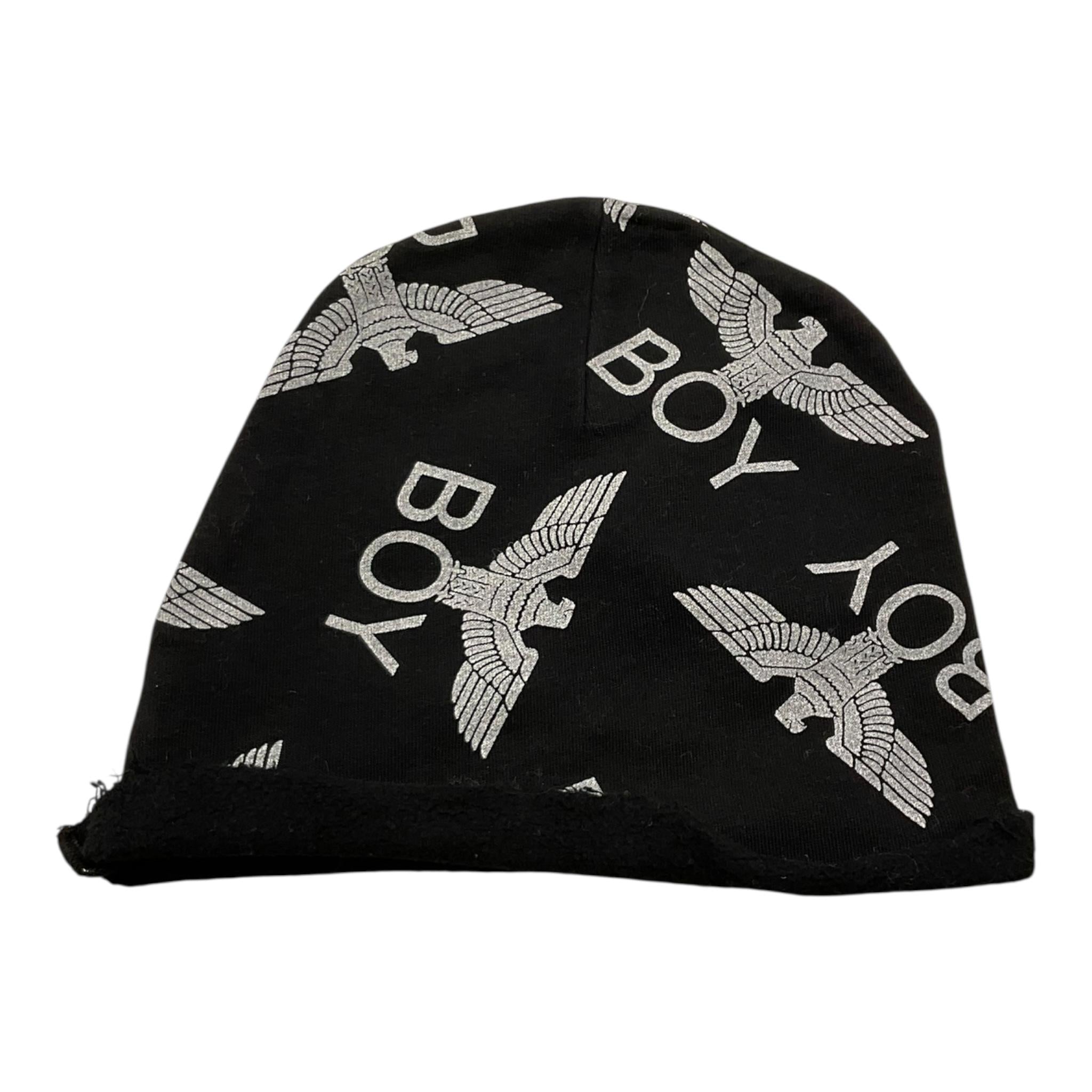 BOY LONDON cappell tinta unita con ricami Nero per Bambino BDLCR NERO BOY LONDON 