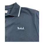 Woolrich Polo Mezza Manica Tinta Unita per Bambino CFWKPO0036 BLU WOOLRICH 