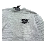 John Richmond Felpa Girocollo Tinta Unita con Logo per Bambino RBP26161FE VERDE JOHN RICHMOND 