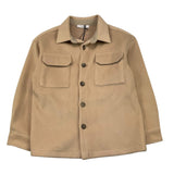 PAOLO PECORA camicia manica lunga tinta unita Beige per Bambino PP4151 BEIGE PAOLO PECORA 