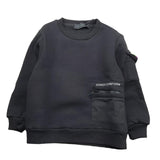 DO NOT CONFORM felpa tinta unita girocollo Nero per Bambino FE011 NERO DO NOT CONFORM 