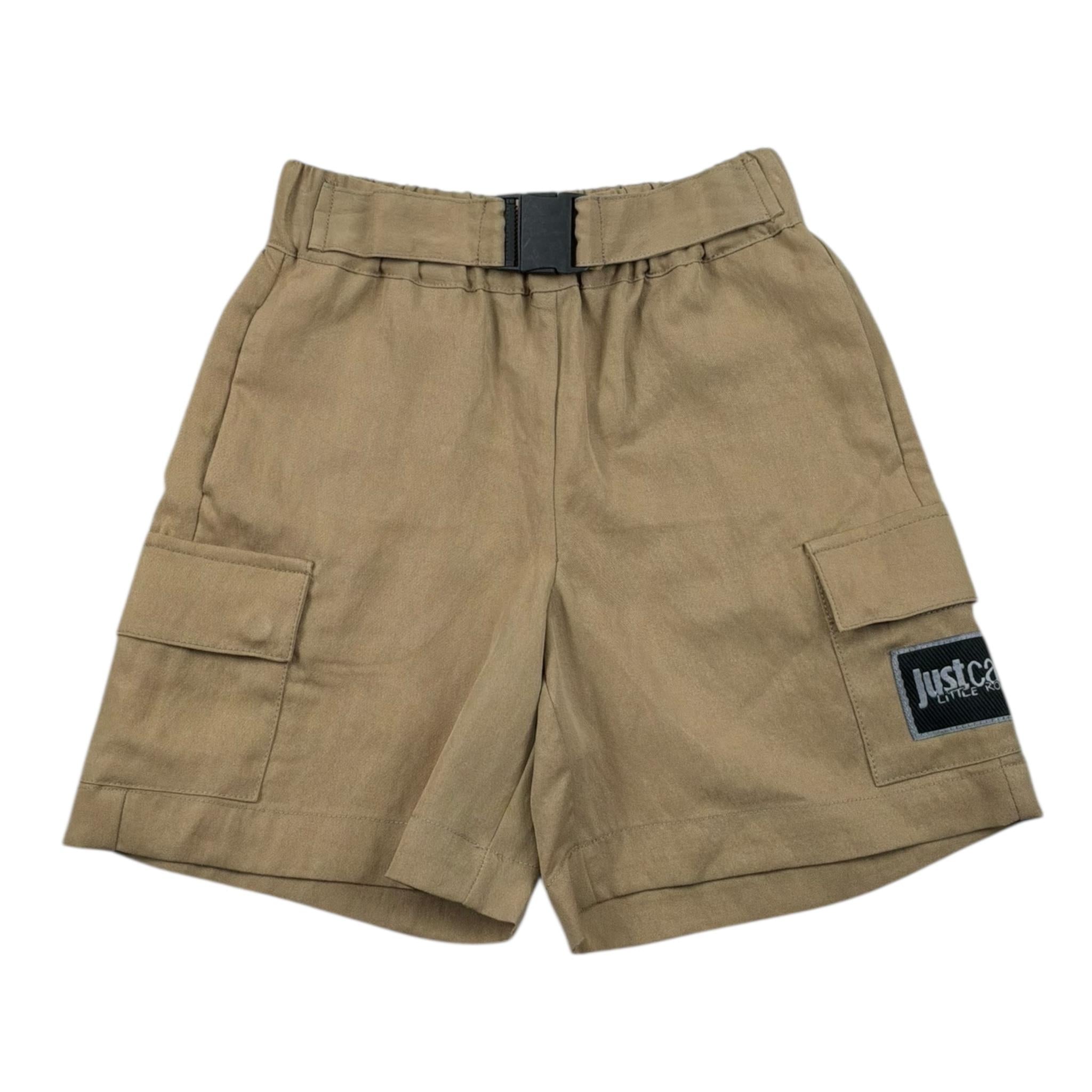 Just Cavalli Bermuda Tinta Unita con Elastico In Vita per Neonato JIP26095BE BEIGE JUST CAVALLI 