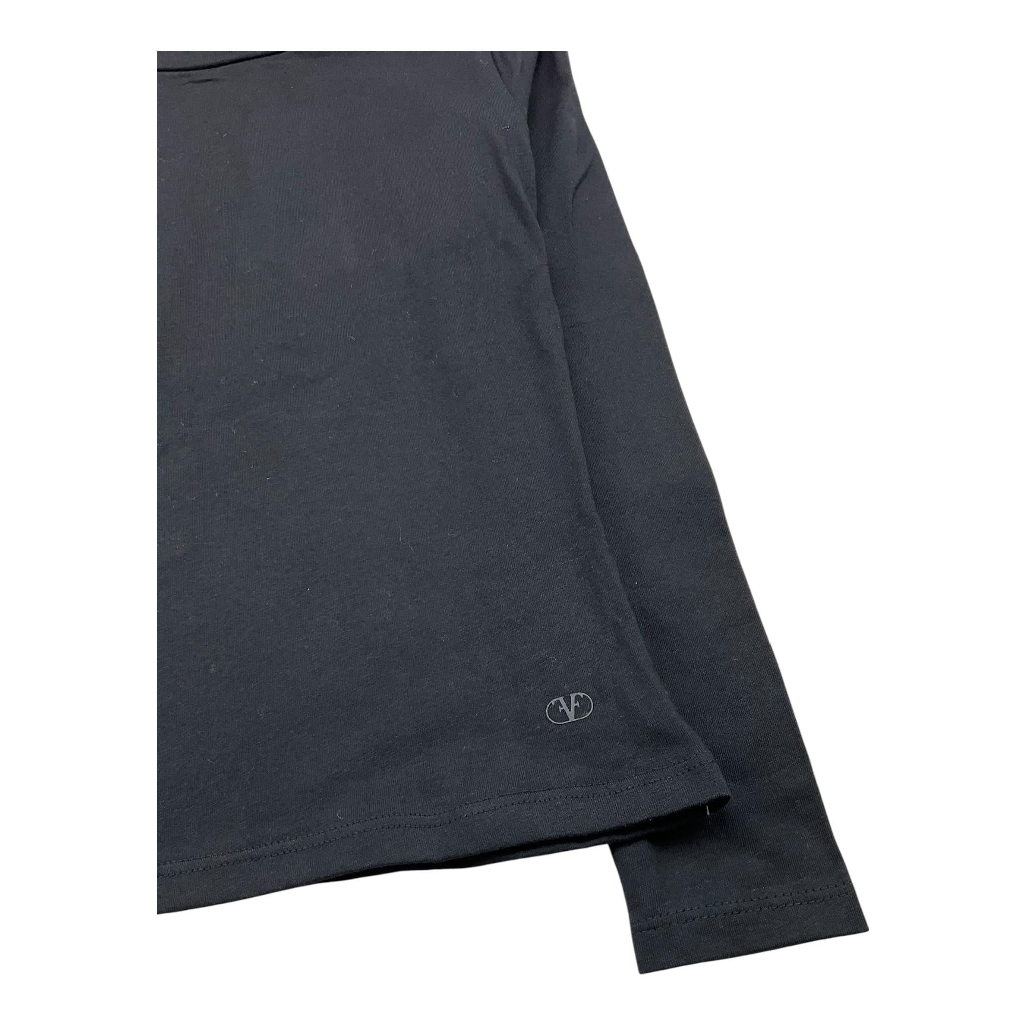 FUN & FUN shirt tinta unita mezzo collo Nero per Bambina FBTS00025 NERO FUN & FUN 