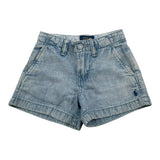 Ralph Lauren Short In Denim Tinta Unita per Neonata 312964507001 AZZURRO RALPH LAUREN 