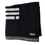 Just Cavalli Telo Mare Tinta Unita con Stampa per Bambino RBP26004TM NERO JUST CAVALLI 