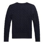 Ralph Lauren Maglia Girocollo Tinta Unita con Logo per Bambino 313901316009 BLU RALPH LAUREN 