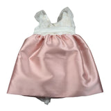 Cua-Cuak Abito Cerimonia Giromanica Bicolore Rosa per Neonata 4858 ROSA CUA-CUAK 