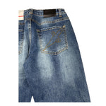 CESARE PACIOTTI jeans tinta unita con girovita regolabile Blu per Bambino PTP5366J BLU CESARE PACIOTTI 
