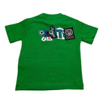 Cesare Paciotti T-Shirt Girocollo Tinta Unita con Stampa per Neonato TSP5105BX VERDE CESARE PACIOTTI 