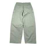 Please Pantalone Tinta Unita con Tasconi per Bambina PH29132G72 VERDE PLEASE 