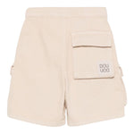 Dou Dou Short Tinta Unita con Girovita Regolabile per Bambina DW6Q89 BEIGE DOU DOU 
