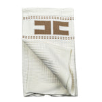 Elisabetta Franchi Coperta Tinta Unita con Stampa per Neonata ENCO055 PANNA ELISABETTA FRANCHI 