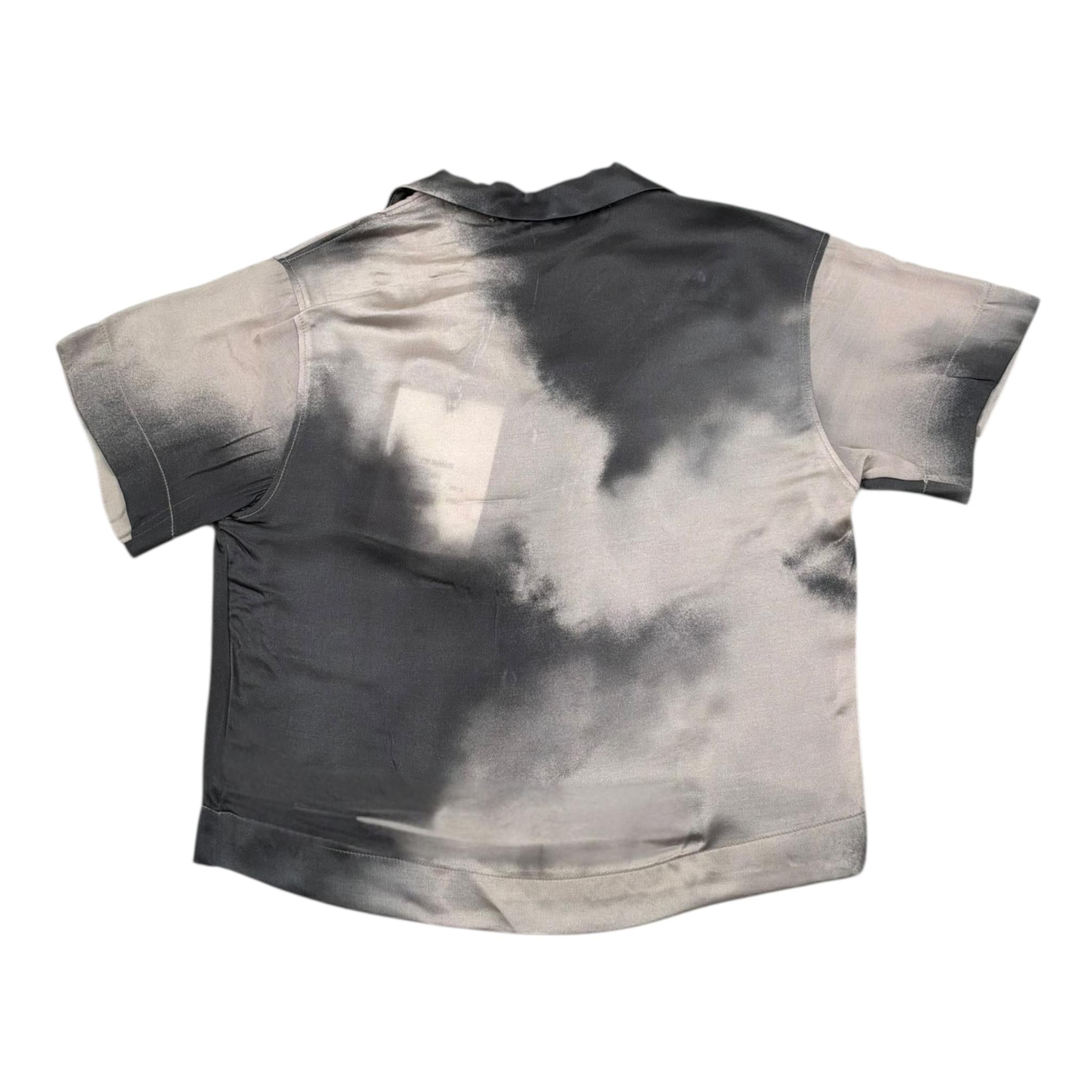 I'M Brian Camicia Mezza Manica Bicolore con Fantasia per Bambino CA3288JX GRIGIO I'M BRIAN 