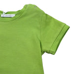 M+E' T-Shirt Girocollo Tinta Unita per Neonato UEM0270 VERDE M+E' 
