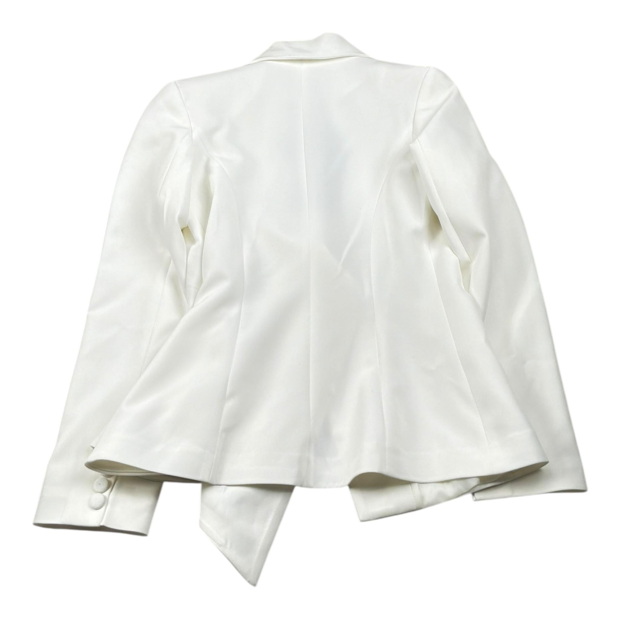 Fun & Fun Giacca Tinta Unita Doppiopetto per Bambina FNCJJK01073X BIANCO FUN & FUN 