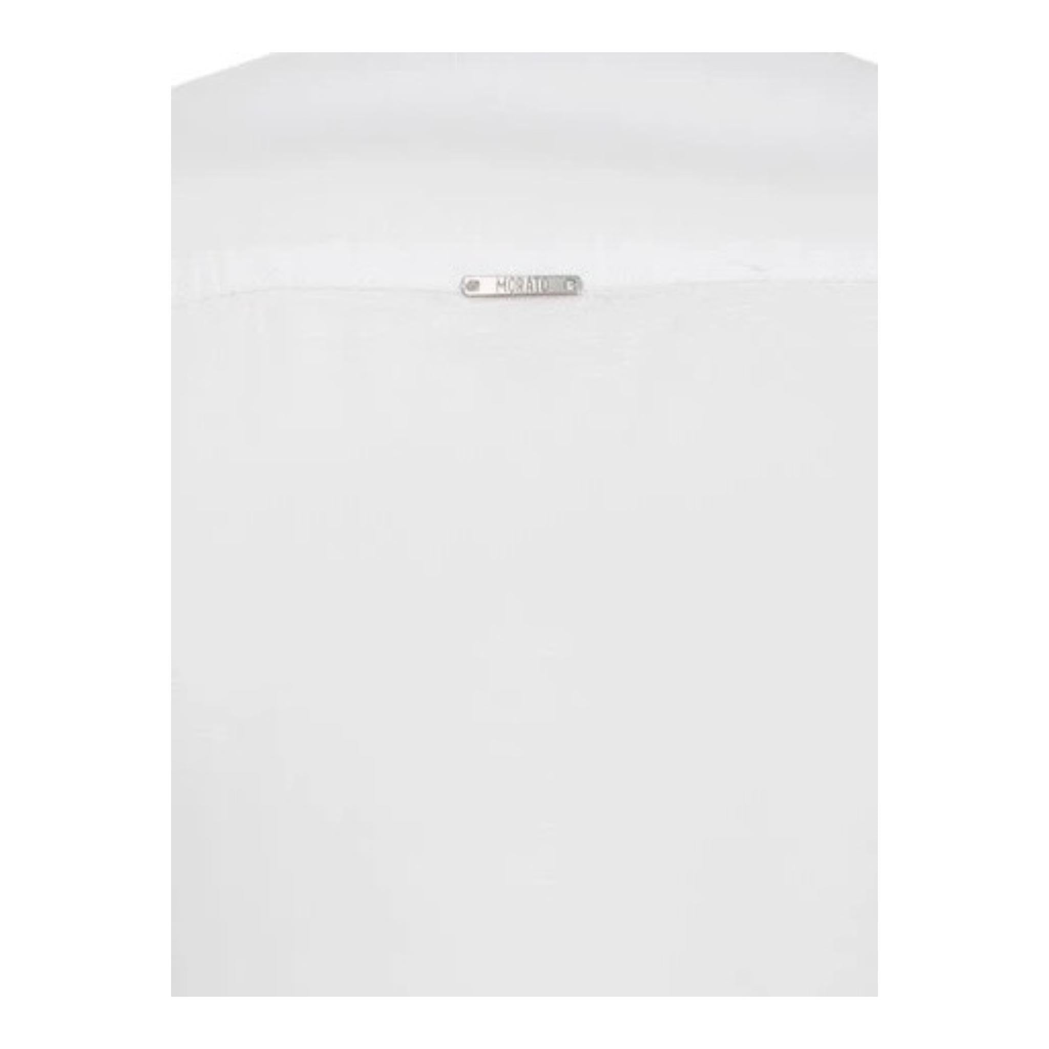 Antony Morato Camicia tinta unita con Collo Coreano Bianco per Bambino MKSL00279X BIANCO ANTONY MORATO 