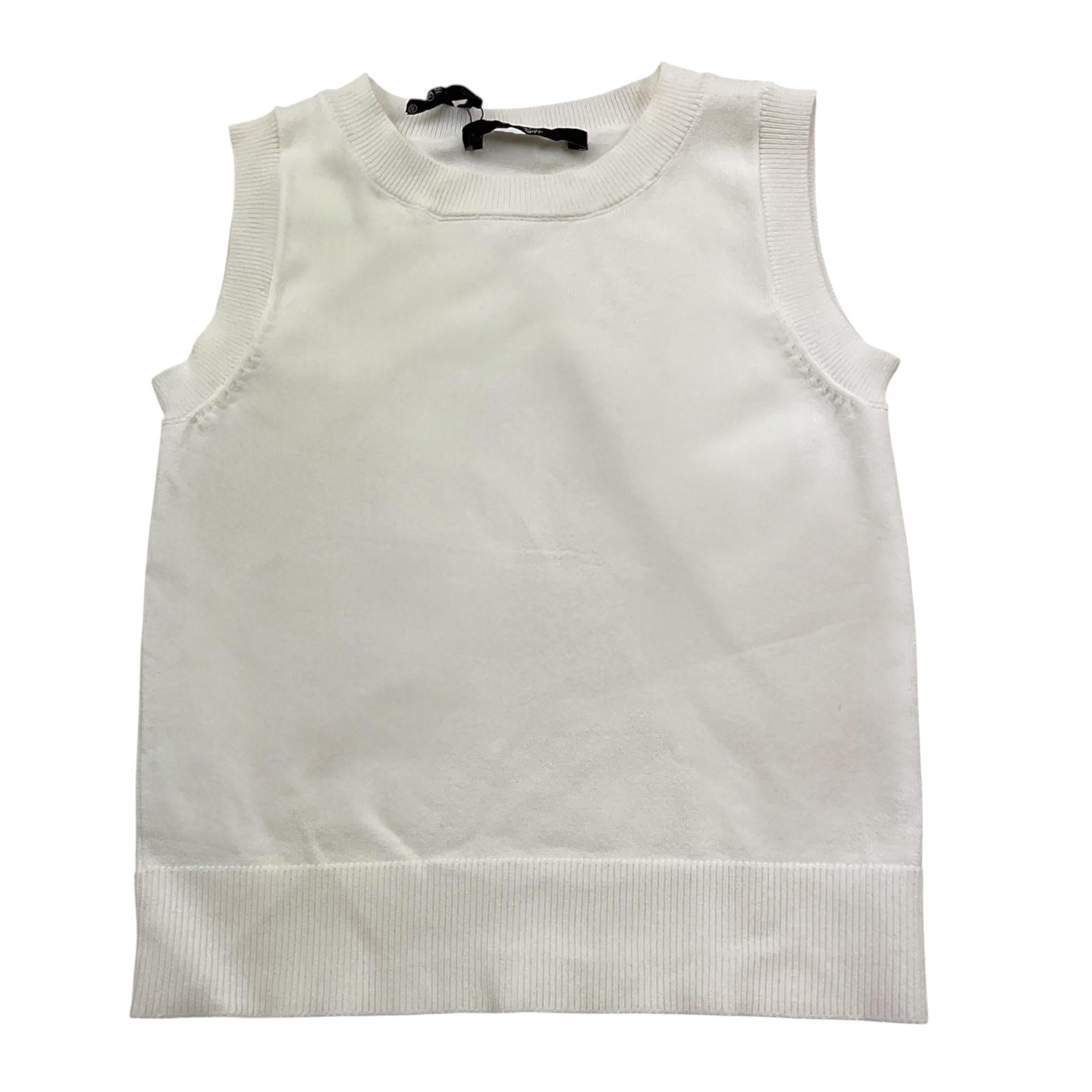 Relish Gilet In Maglia Tinta Unita per Bambino RGP2402067002 BIANCO RELISH 