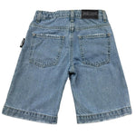 Trussardi Bermuda Tinta Unita In Denim per Bambino JBP26164BE BLU TRUSSARDI 