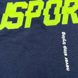 Cesare Paciotti T-Shirt Gitocollo Tinta Unita con Stampa per Neonato TSP1113 BLU CESARE PACIOTTI 