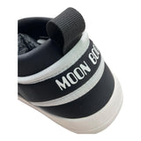 MOON BOOT sneaker tinta unita con lacci e logo Nero per Bambina 80D3440050 NERO MOON BOOT 