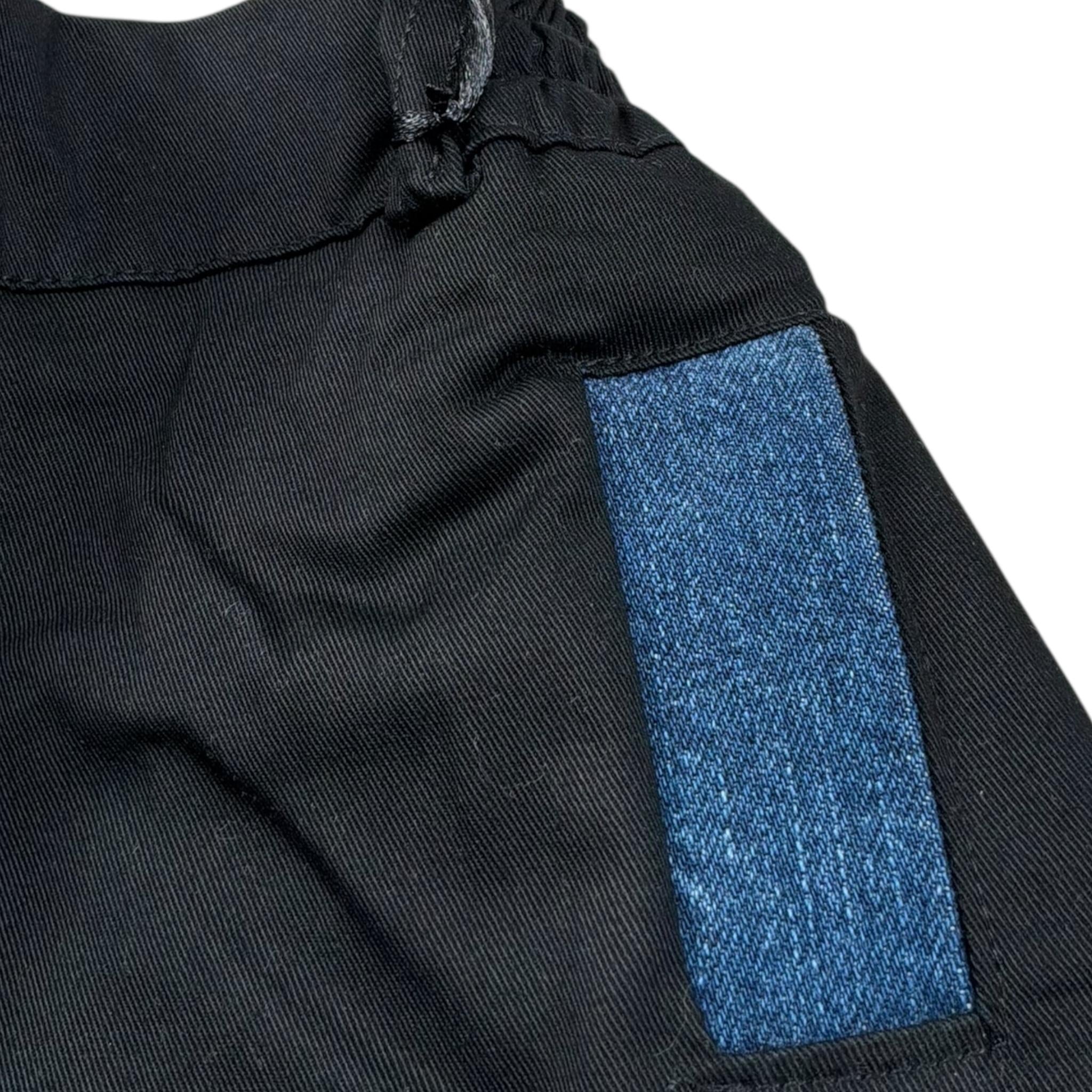 Syst Bermuda Tinta Unita con Elastico In Vita per Neonato BRB5002N NERO SYST 