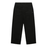 ASPESI jeans tinta unita modello a palazzo Nero per Bambina F24059PLC6051 NERO ASPESI 
