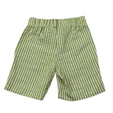 J.O. Milano Bermuda Fantasia A Righe con Elastico In Vita per Neonato 574M1 VERDE J.O. MILANO 