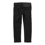 Diesel Jeans Tinta Unita con Girovita Regolabile per Bambino 00J3RN NERO DIESEL 