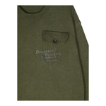 DSQUARED2 maglia tinta unita con stampa Verde per Bambino DQ2602 VERDE DSQUARED2 