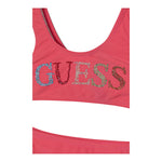 Guess Costume 2 Pezzi Fascia-Mutandina per Bambina J5GZ00 ROSA GUESS 