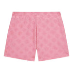 Guess Short Tinta Unita con Stampa In Rilievo per Bambina J5GD44KCT02 ROSA GUESS 