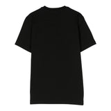 Dsquared2 T-Shirt Girocollo Tinta Unita con Stampa per Bambino DQ1697 NERO DSQUARED2 