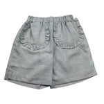 La Stupenderia Short Tinta Unita con Elastico In Vita per Bambina TJBR74 AZZURRO LA STUPENDERIA 