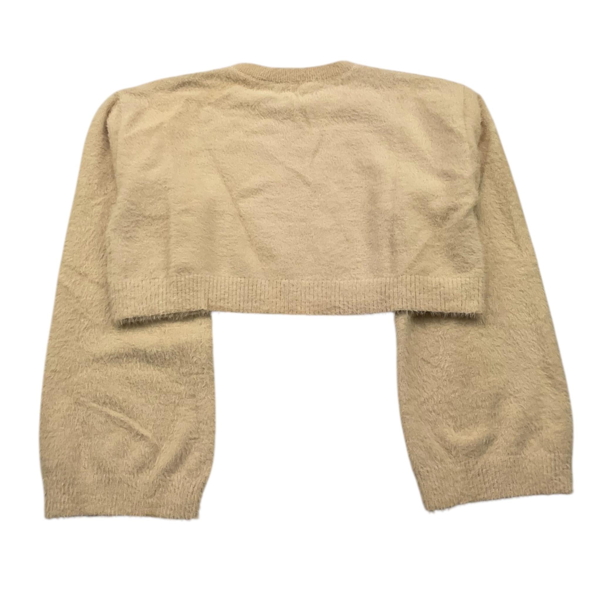 JANICE maglia girocollo tinta unita Beige per Bambina JN589R BEIGE JANICE 