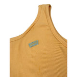 Levi'S Canotta Tinta Unita con Logo per Bambina 4EK116 SENAPE LEVI'S 