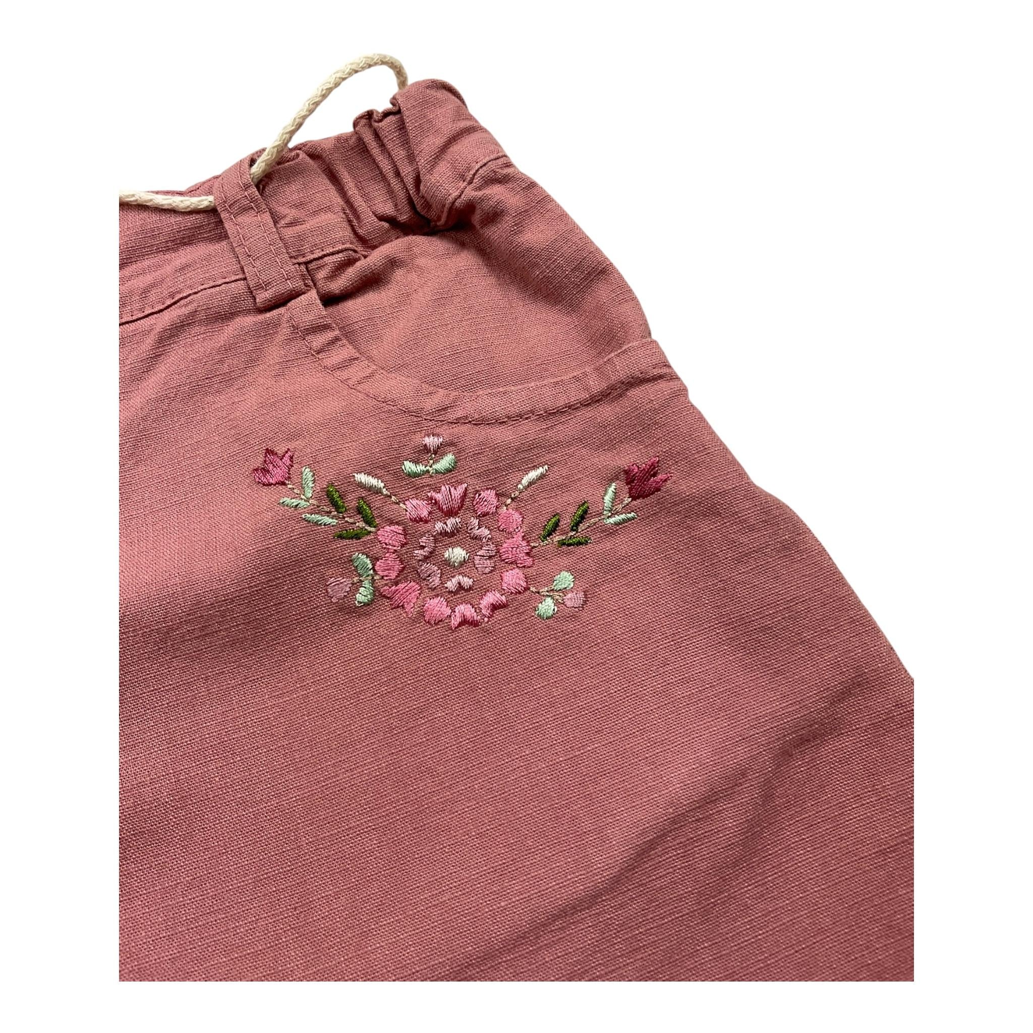 Babe & Tess Short Tinta Unita con Girovita Regolabile per Bambina 35518041 ROSA BABE & TESS 