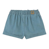 Mayoral Short In Denim Tinta Unita per Neonata 1227 AZZURRO MAYORAL 