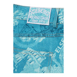 Iceberg Short Tinta Unita con Fantasia per Bambina SHICE5154J AZZURRO ICEBERG 