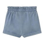 Mayoral Short Tinta Unita con Elastico Invita per Neonata 1258X AZZURRO MAYORAL 
