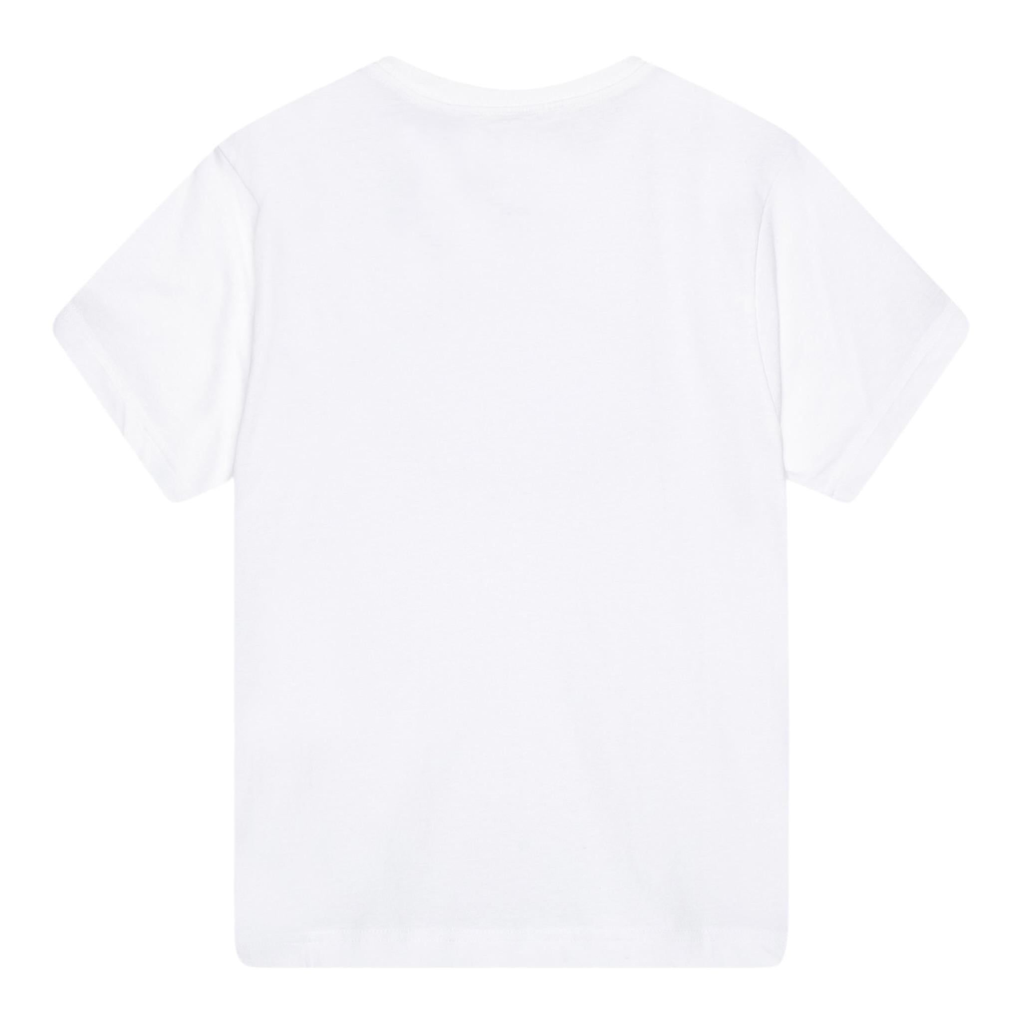 Dickies T-Shirt Girocollo tinta unita con Logo Bianco per Bambino 520043378800100 BIANCO DICKIES 