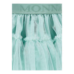 Monnalisa Gonna Tinta Unita In Tulle per Neonata 37EGON VERDE MONNALISA 