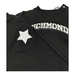 John Richmond Completo 2 Pezzi Felpa-Pantalone Tinta Unita per Neonato RIP26136CF NERO JOHN RICHMOND 