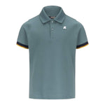 K-Way Polo Mezza Manica Tinta Unita per Bambino K6126LWX VERDE K-WAY 