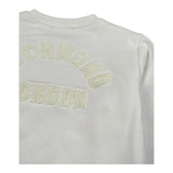 John Richmond Felpa Girocollo Tinta Unita con Logo per Bambino RBP26189FE BIANCO JOHN RICHMOND 