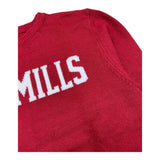 NEVER TOO maglia girocollo tinta unita con stampa Rosso per Bambino NT2143R ROSSO NEVER TOO 