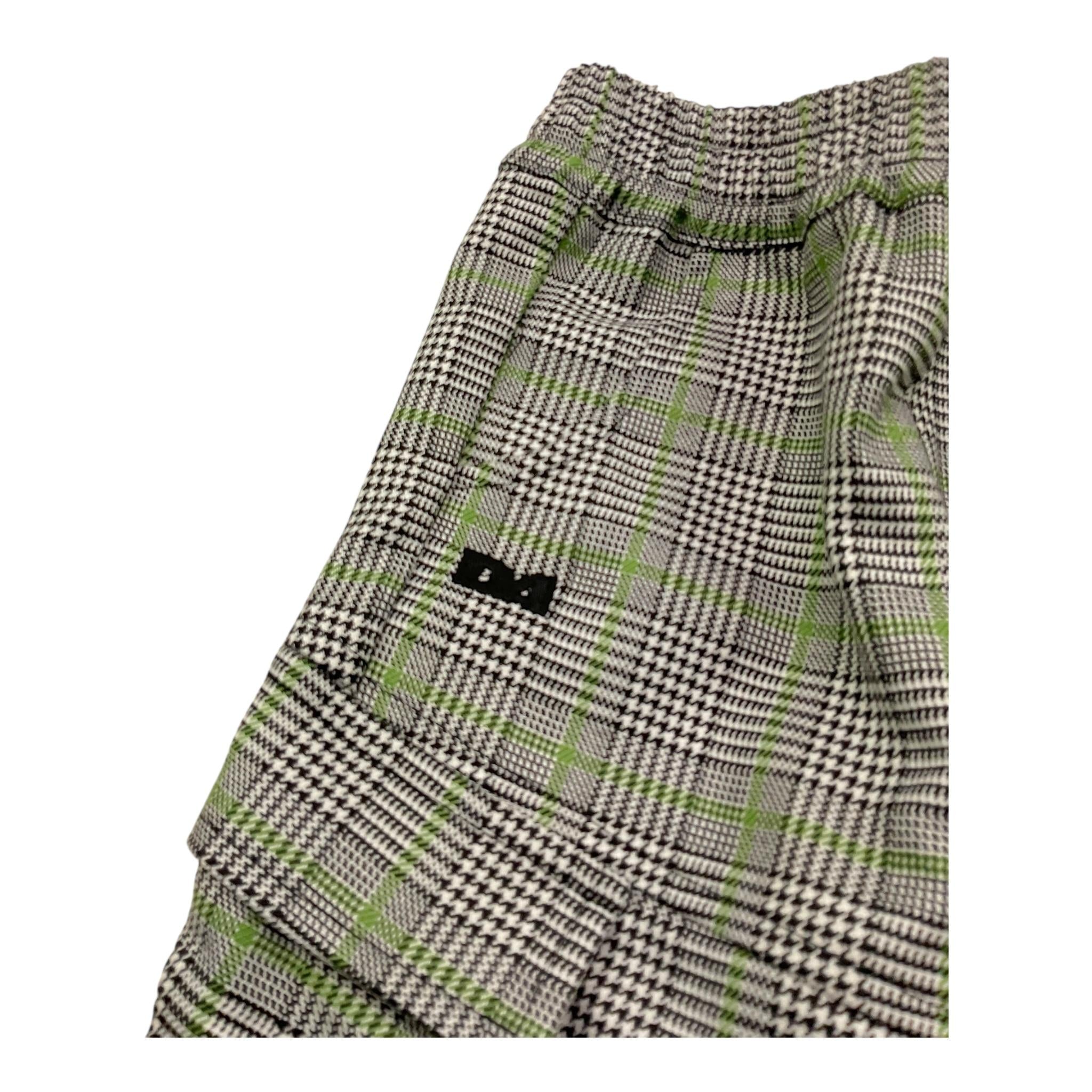 DANIELE ALESSANDRINI pantalone tinta unita con microfantasia Bianco per Neonato 1291P0062 BIANCO DANIELE ALESSANDRINI 