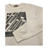 CESARE PACIOTTI shirt girocollo tinta unita con stampa Bianco per Bambino TSP5311JX BIANCO CESARE PACIOTTI 