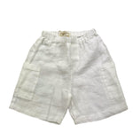 Babe & Tess Short Tinta Unita con Elastico In Vita per Bambina 24518180 BIANCO BABE & TESS 